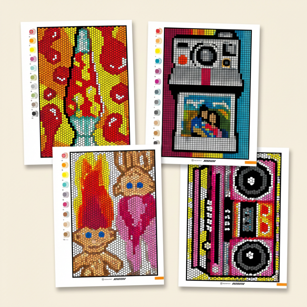 MyColorPath™ Pixel Reveal Book