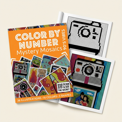 MyColorPath™ Pixel Reveal Book