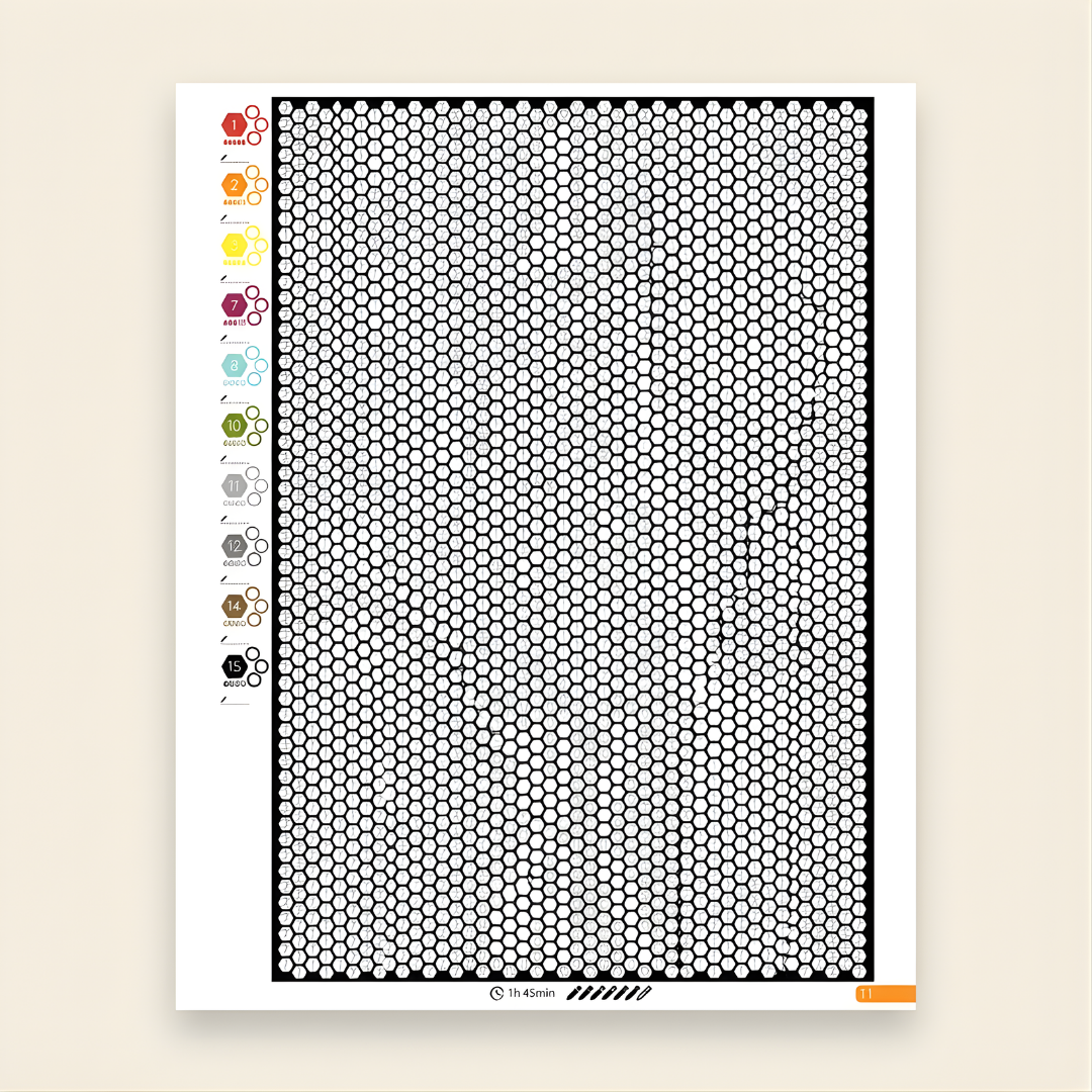 MyColorPath™ Pixel Reveal Book
