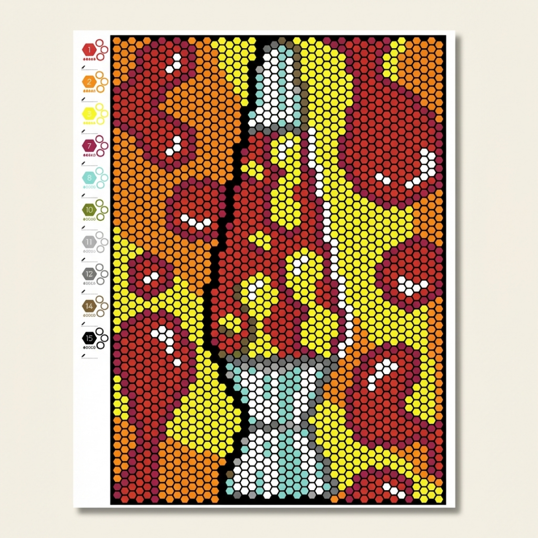 MyColorPath™ Pixel Reveal Book