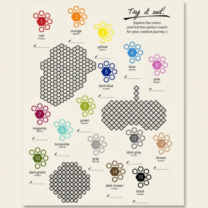 MyColorPath™ Pixel Reveal Book