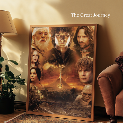 MyColorPath™ LOTR Paintable Canvas