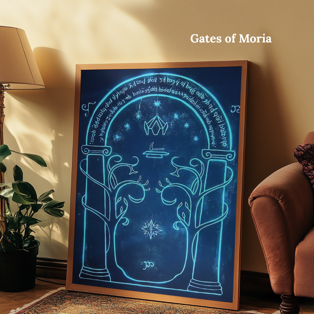 MyColorPath™ LOTR Paintable Canvas