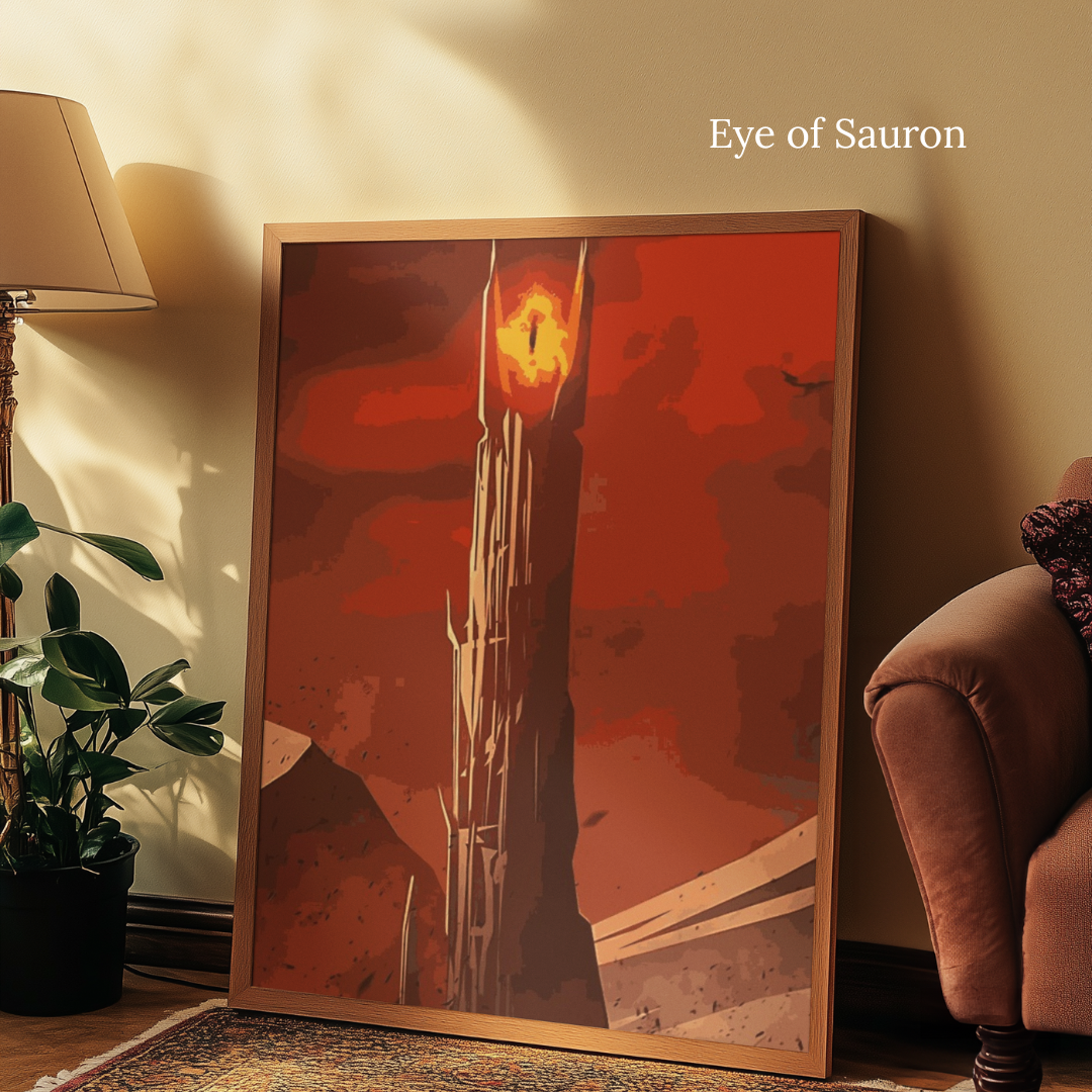 MyColorPath™ LOTR Paintable Canvas