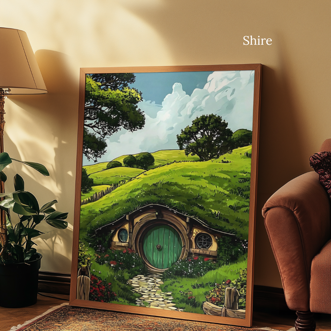 MyColorPath™ LOTR Paintable Canvas