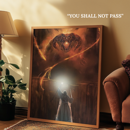 MyColorPath™ LOTR Paintable Canvas